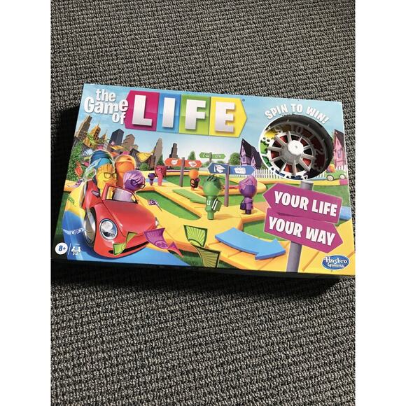 The Game of Life Game, Family Board Game for 2 to 4 Players, for Kids Ages 8 - Picture 1 of 4